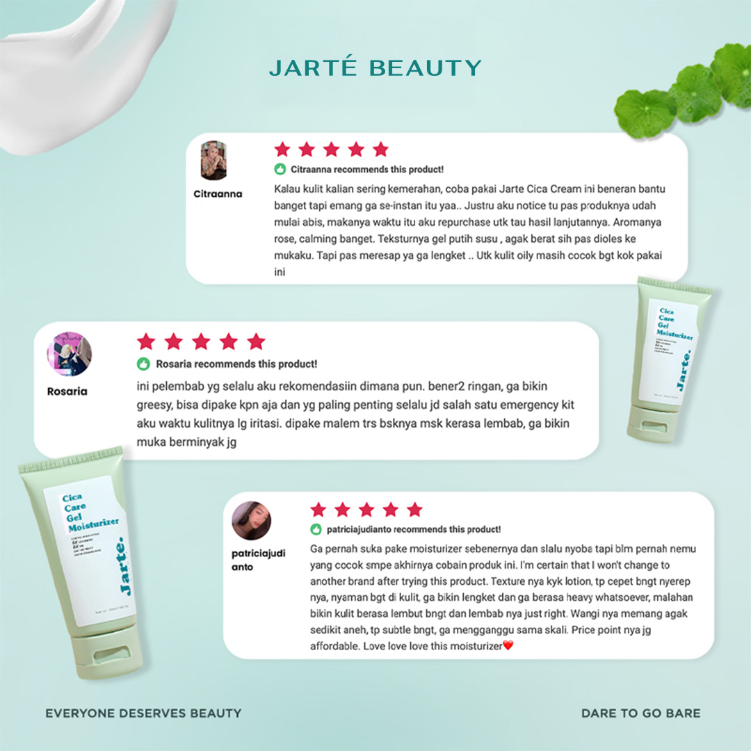 Jarte Beauty - Cica Care Gel Moisturizer - Image 6